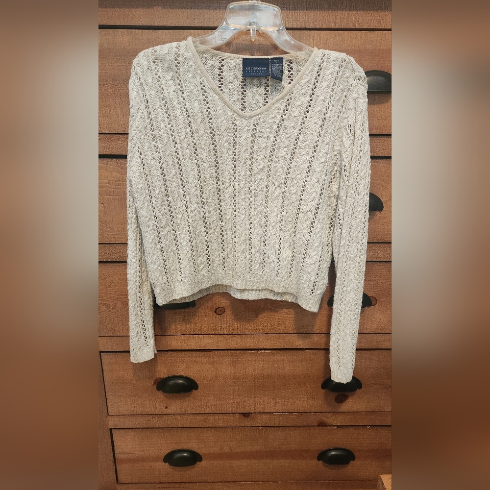 Womens long sleeve cotton blend shirt